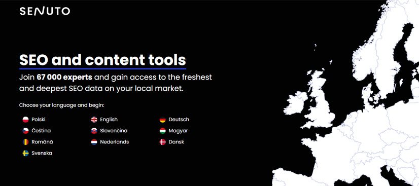 Senuto - nástroj pro SEO experty