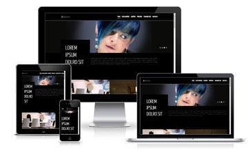 Šablona pro prezentaci kadeřnictví