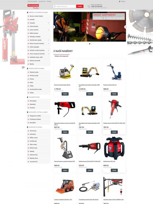 Půčovna Netolice - redesign webu